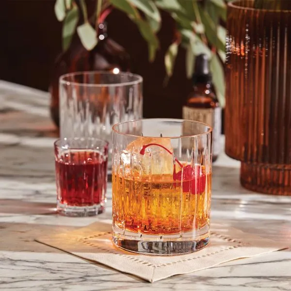Reed & Barton Soho Double Old Fashioned Glasses Image 2 J. Schrecker Jewelry Hopkinsville, KY