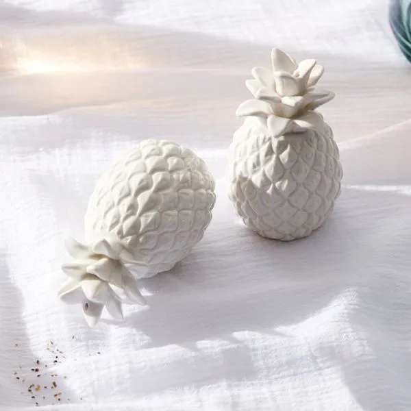 Lenox Wicker Creek Pineapple Salt & Pepper Set Image 3 J. Schrecker Jewelry Hopkinsville, KY