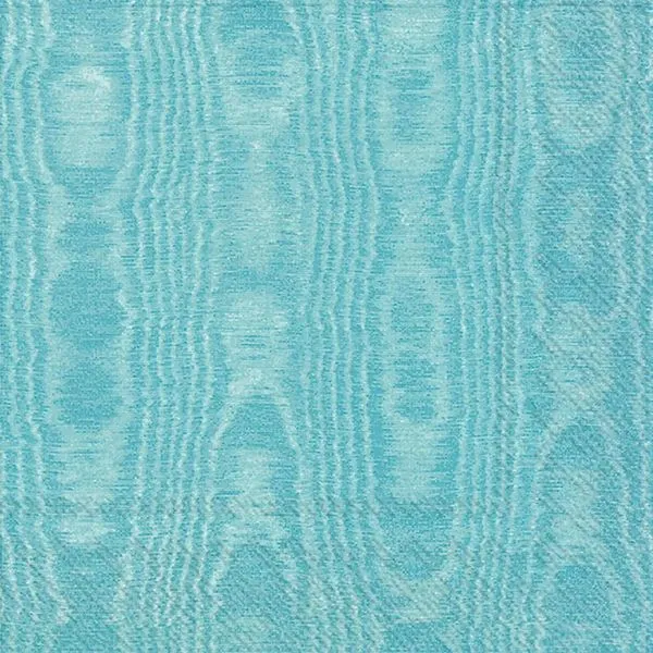 Ihr Moire Turquoise Paper Lunch Napkins J. Schrecker Jewelry Hopkinsville, KY