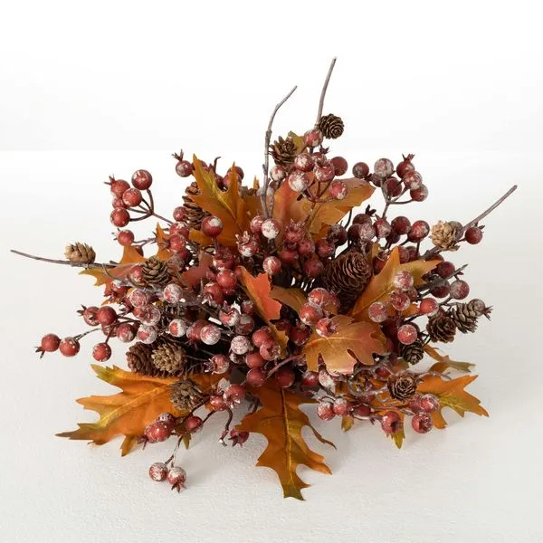 Fall Berry Leaf Orb Image 2 J. Schrecker Jewelry Hopkinsville, KY