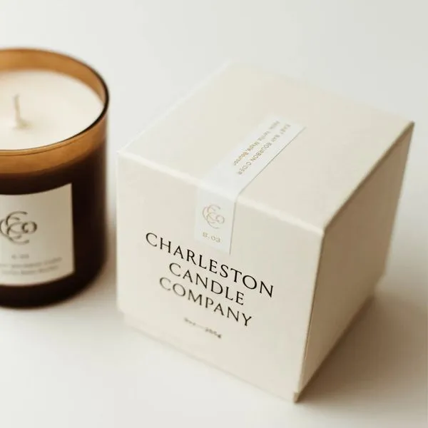 No. S-02 City Market Cider Ounce Small Batch Hand Poured Soy Wax Candle by Charleston Candle Company Image 3 J. Schrecker Jewelry Hopkinsville, KY