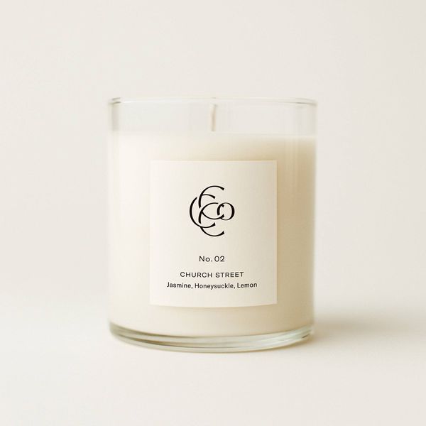No. 2 Church Street Small Batch Hand Poured Soy Wax Candle by Charleston Candle Company J. Schrecker Jewelry Hopkinsville, KY