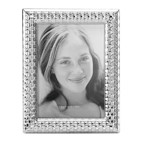 Reed & Barton Watchband Silver-Plated Frame for 5x7 Inch Photo J. Schrecker Jewelry Hopkinsville, KY