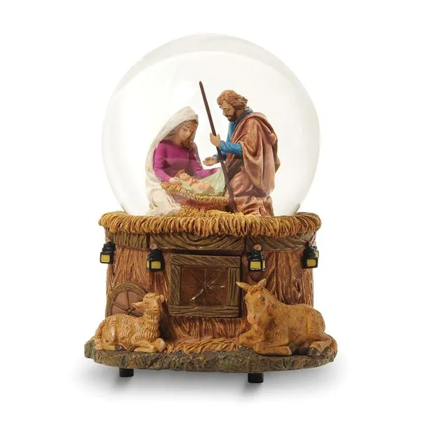 Nativity Water Globe - Oh, Little Town of Bethlehem J. Schrecker Jewelry Hopkinsville, KY