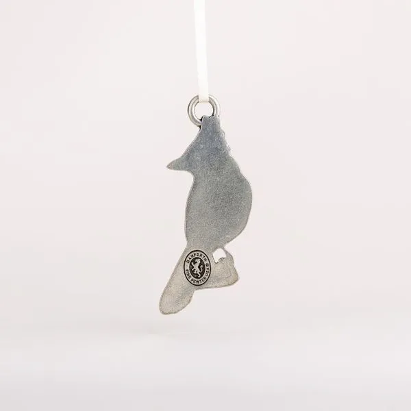 Danforth Blue Jay Enamel Ornament Image 2 J. Schrecker Jewelry Hopkinsville, KY