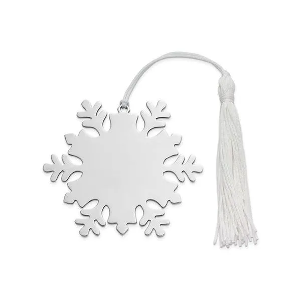 Engravable Snowflake Ornament Image 2 J. Schrecker Jewelry Hopkinsville, KY
