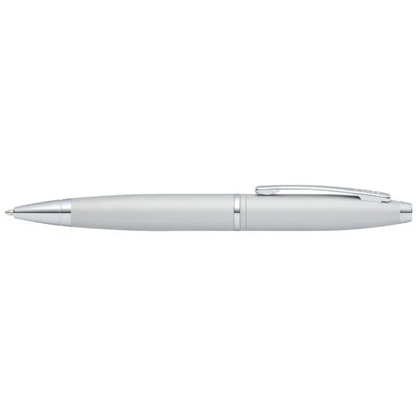 Cross Calais Ball Point Pen in Satin Matte Chrome Image 2 J. Schrecker Jewelry Hopkinsville, KY