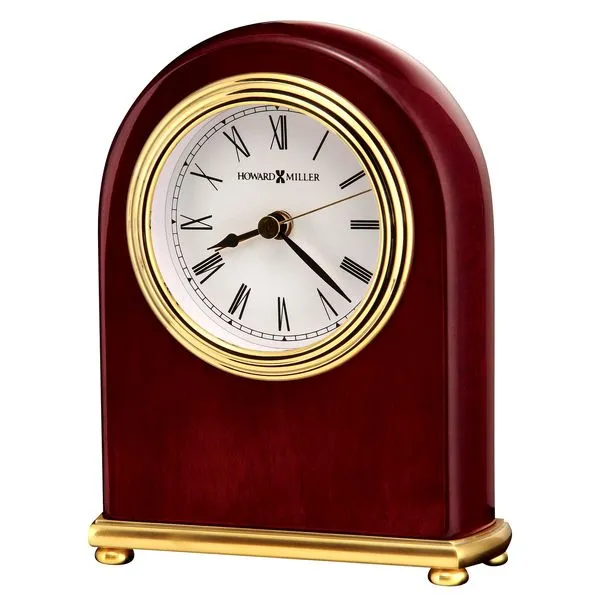 Howard Miller Rosewood Arch Table Clock with Alarm J. Schrecker Jewelry Hopkinsville, KY