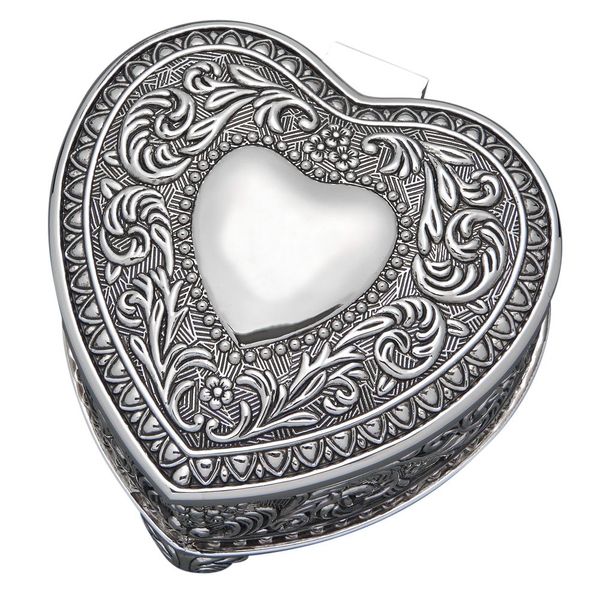 Ornate Heart Shaped Engravable Box J. Schrecker Jewelry Hopkinsville, KY