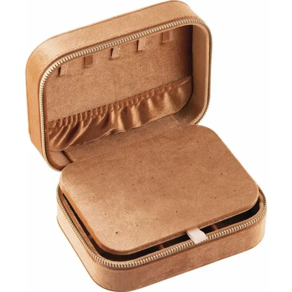 Copper Rust Velvet Jewelry Case Image 3 J. Schrecker Jewelry Hopkinsville, KY