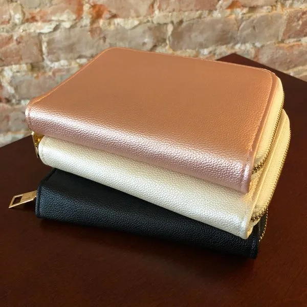 Rose Blush Leatherette Travel Jewelry Case Image 4 J. Schrecker Jewelry Hopkinsville, KY