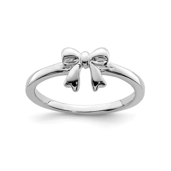 Sterling Silver Child's Bow Ring J. Schrecker Jewelry Hopkinsville, KY