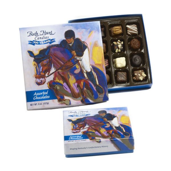 Ruth Hunt 8 Ounce Deluxe Equine Box Assorted Chocolates Image 2 J. Schrecker Jewelry Hopkinsville, KY