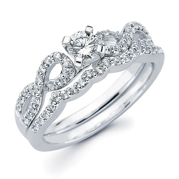 Infinity Engagement Ring J. Thomas Jewelers Rochester Hills, MI