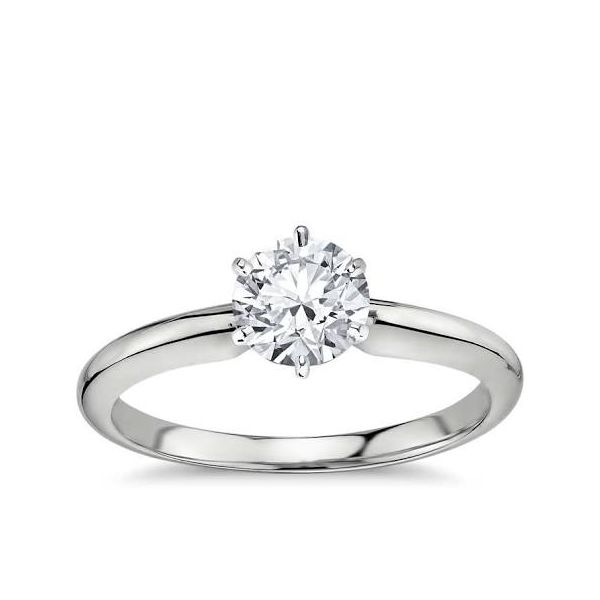 74 Facet Diamond Solitaire J. Thomas Jewelers Rochester Hills, MI