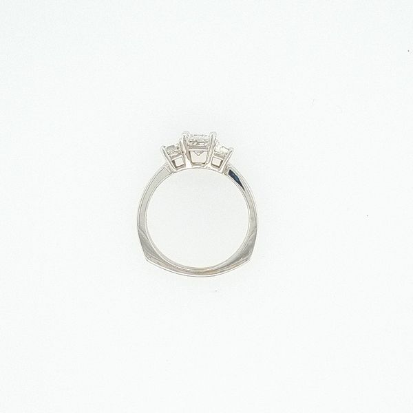 Custom Three Stone Diamond Ring Image 2 J. Thomas Jewelers Rochester Hills, MI