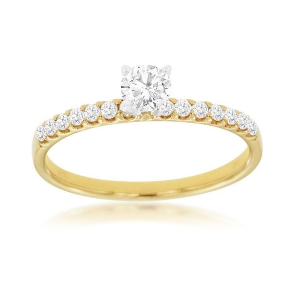0.47Tw Yellow Gold Diamond Ring J. Thomas Jewelers Rochester Hills, MI