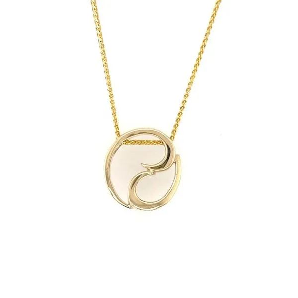 Embrace Yellow Gold Pendant J. Thomas Jewelers Rochester Hills, MI