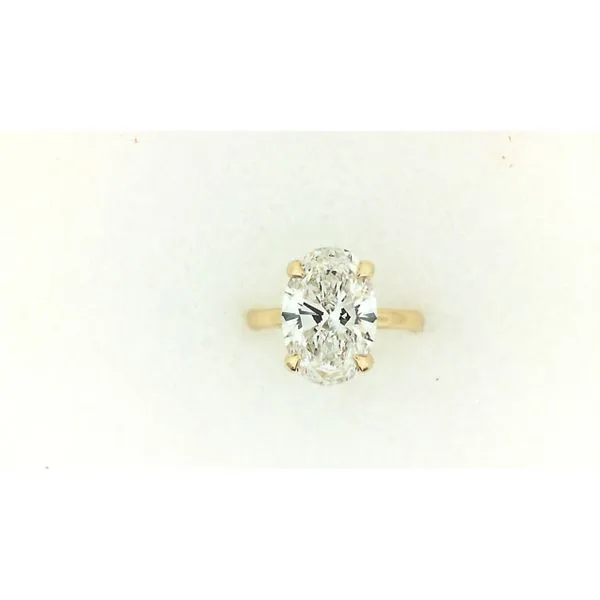 14 Karat Yellow Gold Lab Diamond Engagement Ring J. Thomas Jewelers Rochester Hills, MI