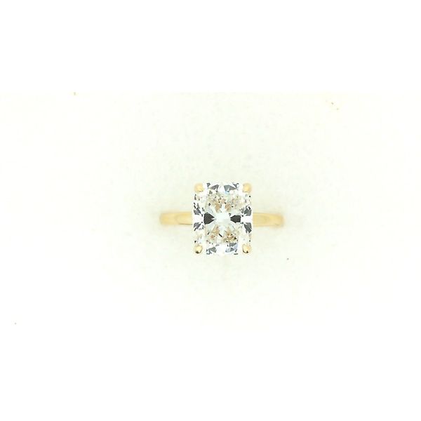 14 Karat Yellow Gold Lab Diamond Engagement Ring J. Thomas Jewelers Rochester Hills, MI