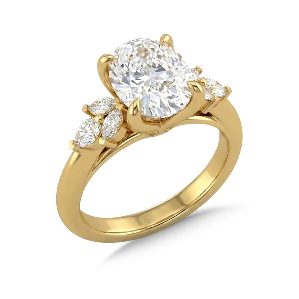 14 Karat Yellow Gold Lab Grown Diamond Ring J. Thomas Jewelers Rochester Hills, MI