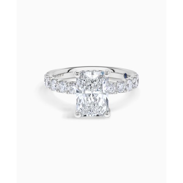 Rectangular  Center Lab Grown Diamond Engagement Ring J. Thomas Jewelers Rochester Hills, MI