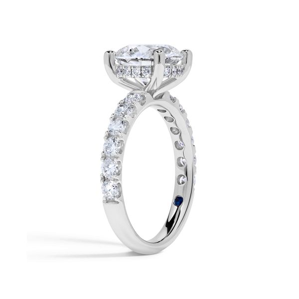 Brilliant Round Lab Grown Diamond Engagement Ring Image 2 J. Thomas Jewelers Rochester Hills, MI