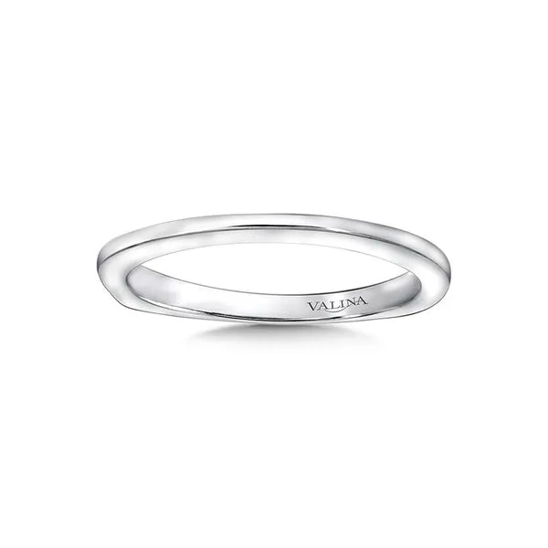 Valina Classic White Gold Band J. Thomas Jewelers Rochester Hills, MI