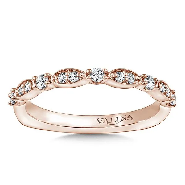 Valina Rose Gold Diamond Stackable J. Thomas Jewelers Rochester Hills, MI