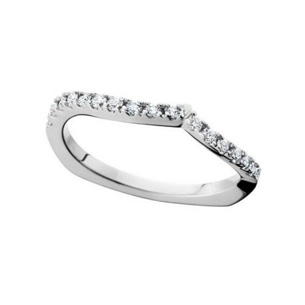 Curved Design Diamond Band J. Thomas Jewelers Rochester Hills, MI