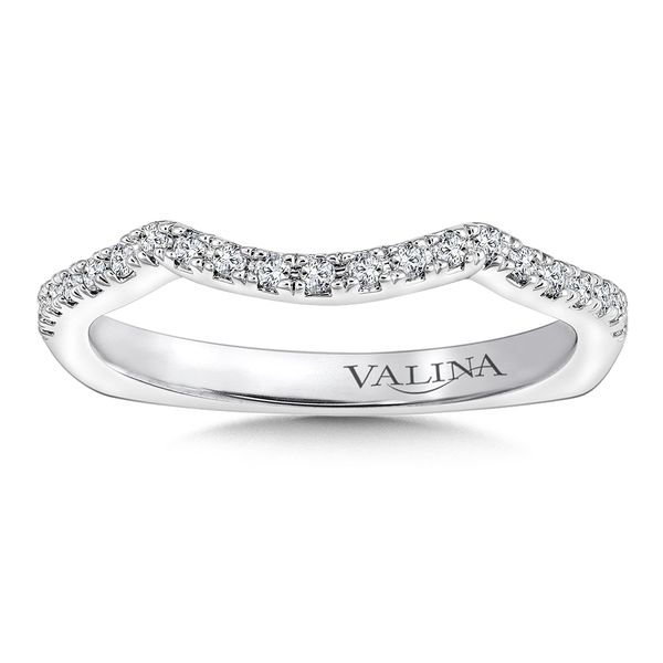 Valina Curved Diamond Band J. Thomas Jewelers Rochester Hills, MI