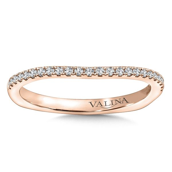 Valina Bridal Rose Gold Diamond Band J. Thomas Jewelers Rochester Hills, MI