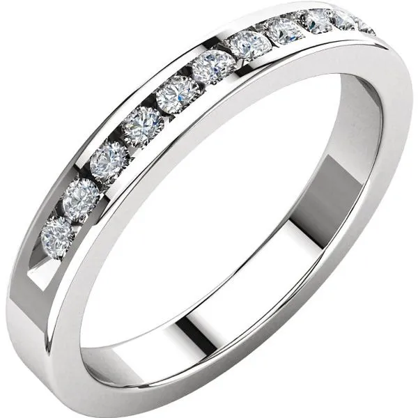 Channel Set Diamond Band J. Thomas Jewelers Rochester Hills, MI