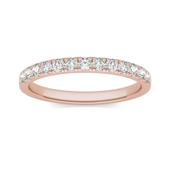 0.35 Carat Total Weight Rose Gold Diamond Ring J. Thomas Jewelers Rochester Hills, MI