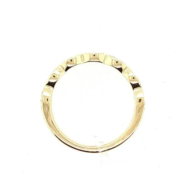 0.25Tw Milgrain Yellow Diamond Band Image 2 J. Thomas Jewelers Rochester Hills, MI
