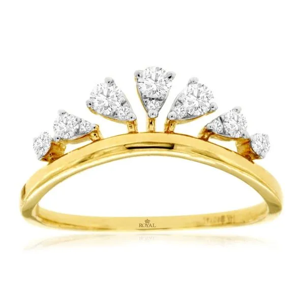 "Tiara" Style Diamond Wedding Band J. Thomas Jewelers Rochester Hills, MI