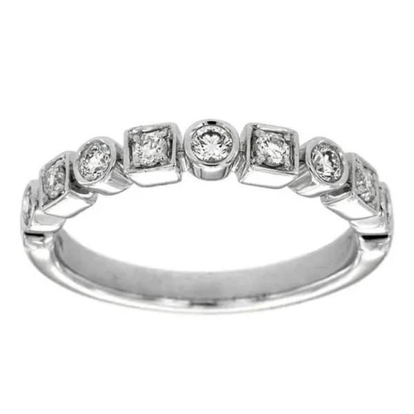 Bezel And Prong Diamond Ring J. Thomas Jewelers Rochester Hills, MI