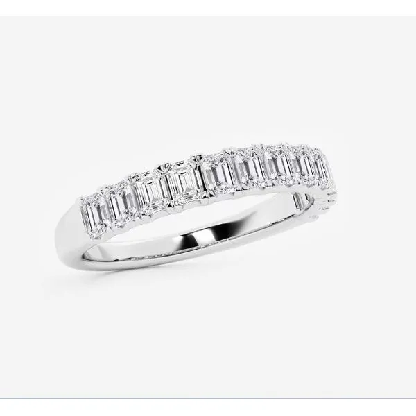 Emerald Cut Diamond Band J. Thomas Jewelers Rochester Hills, MI