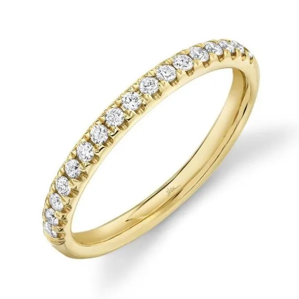 Yellow Gold DIamond Band J. Thomas Jewelers Rochester Hills, MI