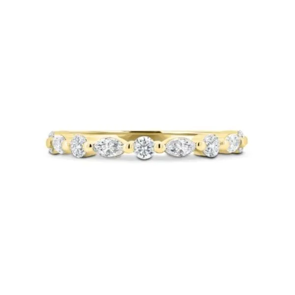 Yellow Gold Diamond Band J. Thomas Jewelers Rochester Hills, MI