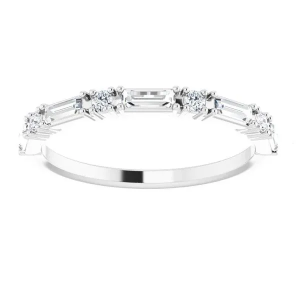 Baguette And Round Band J. Thomas Jewelers Rochester Hills, MI