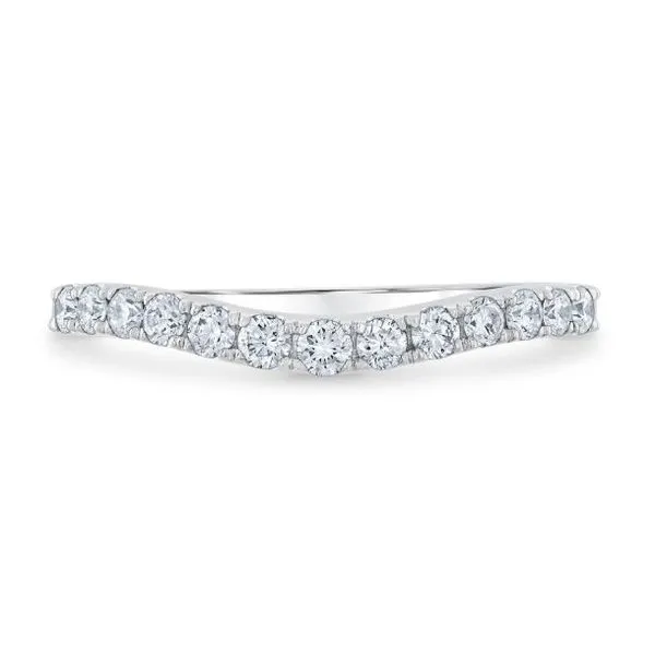 Curved Diamond Band J. Thomas Jewelers Rochester Hills, MI
