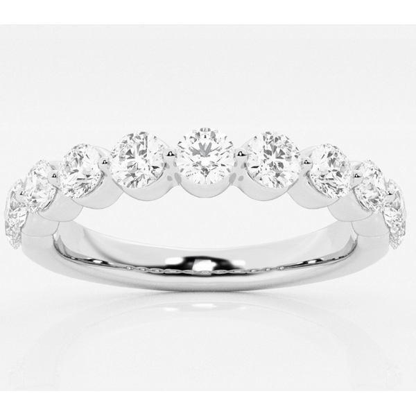 Diamonds Forever 14 Karat White Gold Diamond Band J. Thomas Jewelers Rochester Hills, MI