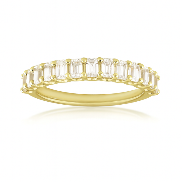 Emerald Diamond Band J. Thomas Jewelers Rochester Hills, MI