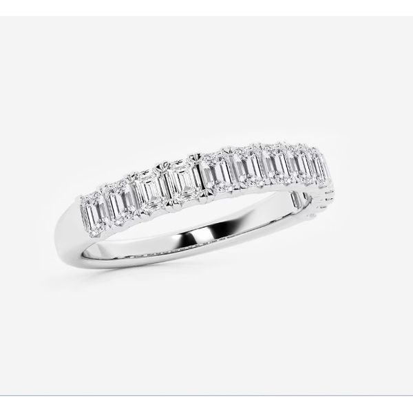 Emerald Cut Diamond Band J. Thomas Jewelers Rochester Hills, MI