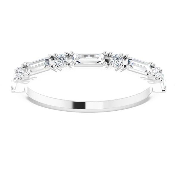 Baguette And Round Band J. Thomas Jewelers Rochester Hills, MI