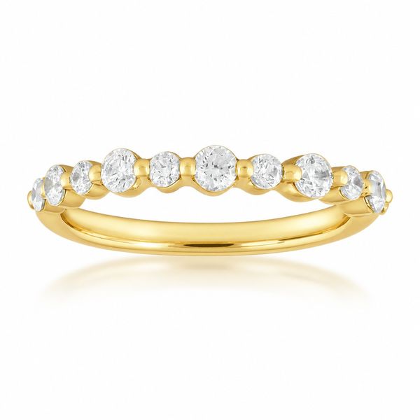 Yellow Gold Diamond Band J. Thomas Jewelers Rochester Hills, MI