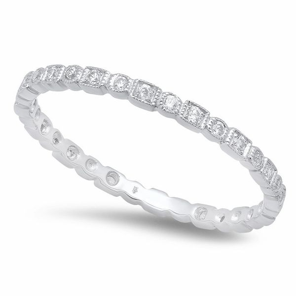 Beverley K Circle And Squares Diamond Band J. Thomas Jewelers Rochester Hills, MI