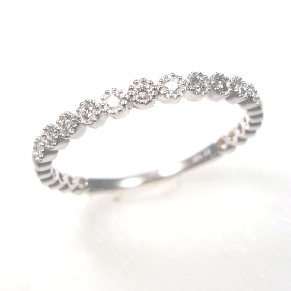 Delicate White Gold Diamond Stackable J. Thomas Jewelers Rochester Hills, MI