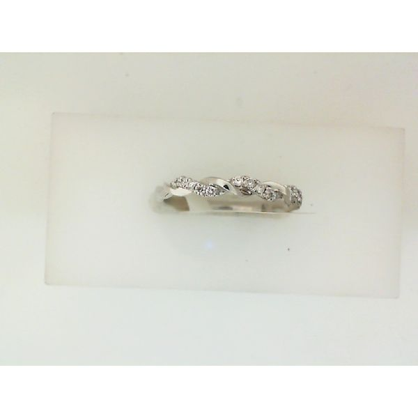 White Gold Diamond Stackable Ring J. Thomas Jewelers Rochester Hills, MI